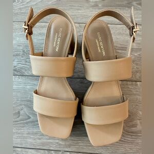Marc New York tan sandals for women Size 6.5 pre-owned